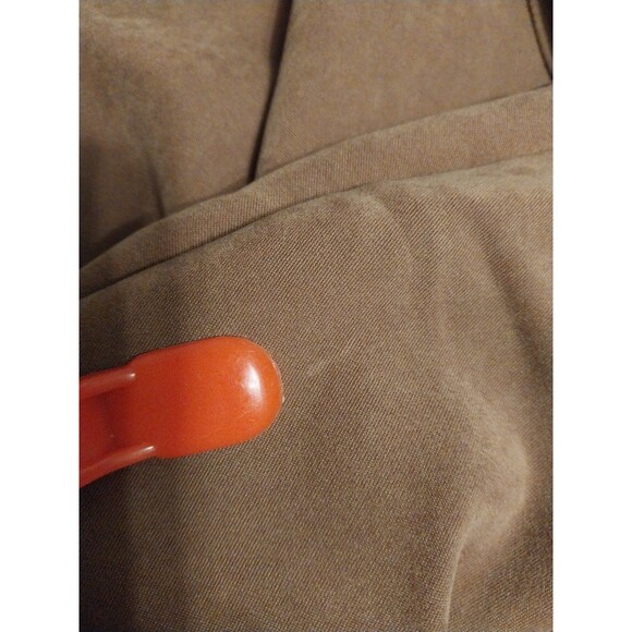 Briggs New York Womens Faux Suede Jacket Sz 24W Brown Full Zip Buttery Soft Cozy - Picture 9 of 9